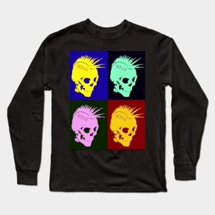 MPJJ Punk Skull Mohawk Long Sleeve T-Shirt